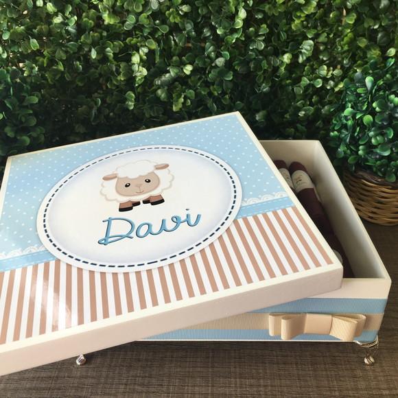 Caixa Premium + 30 Charutos de Chocolate Recheados