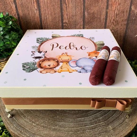 Caixa Premium + 40 Charutos de Chocolate Recheados