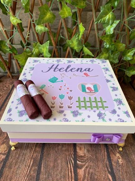 Caixa Premium + 40 Charutos de Chocolate Recheados