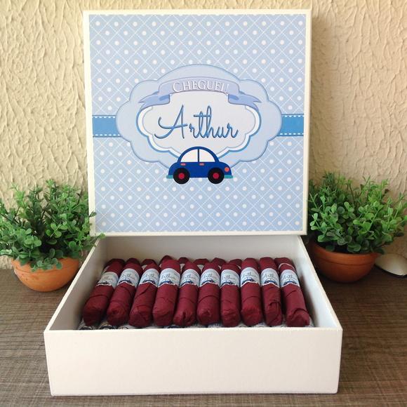 Charutos de Chocolate ao Leite Recheados Carrinho