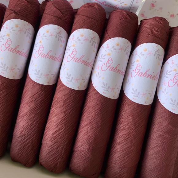 Charutos De Chocolate Personalizados Avulso