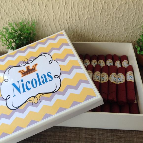 Charutos de Chocolate Recheados