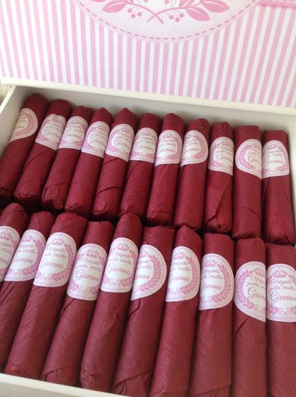 Charutos de Chocolate Recheados