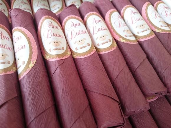 Charutos De Chocolate Recheados
