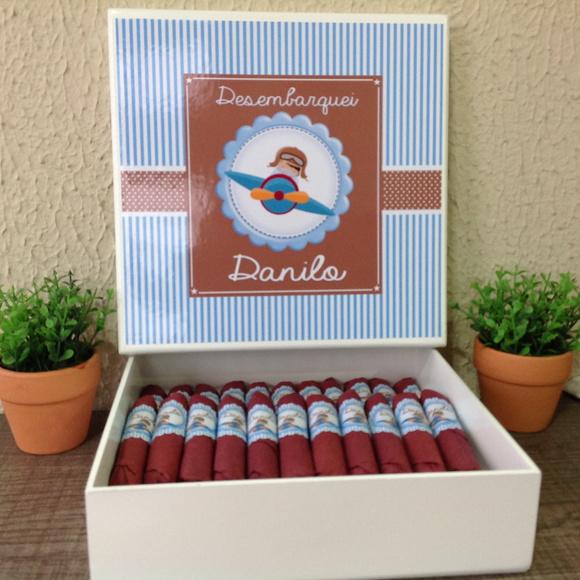 Charutos De Chocolate Recheados