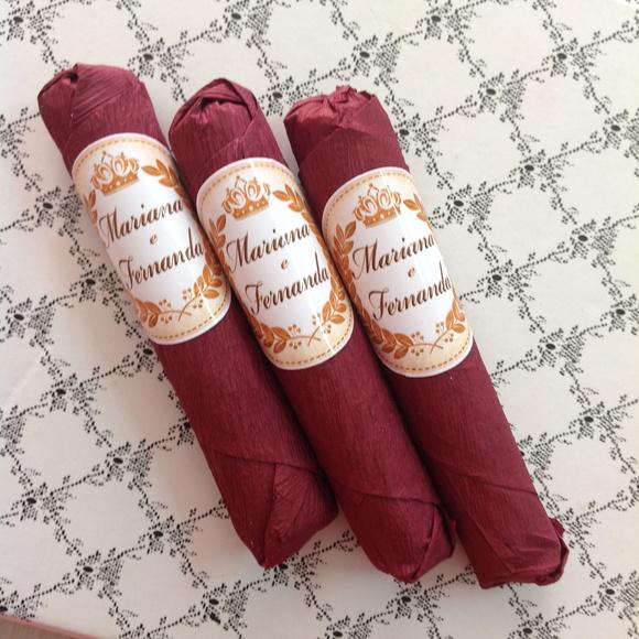 Charutos de Chocolate Recheados Avulso