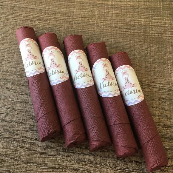 Charutos De Chocolate Recheados Avulso