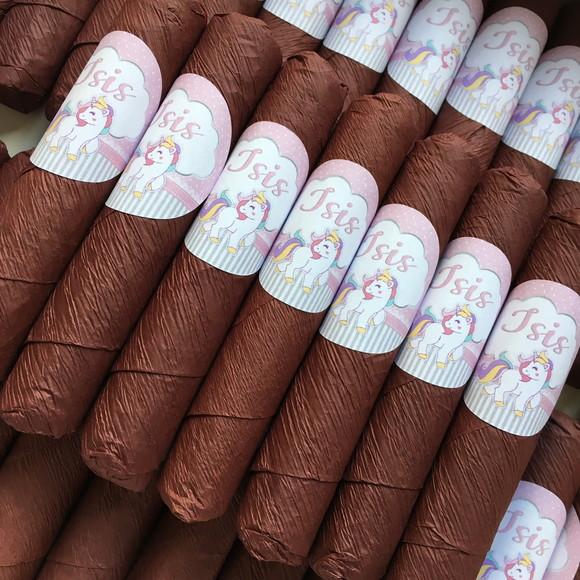Charutos De Chocolate Recheados Avulso