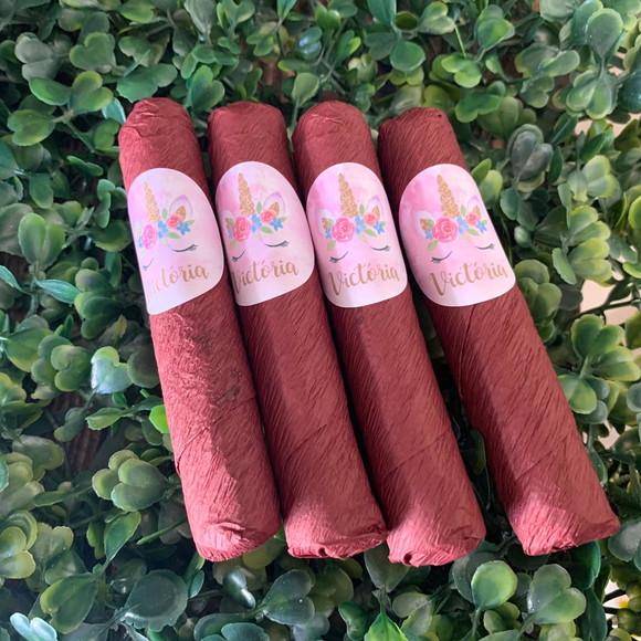 Charutos De Chocolate Recheados Avulso