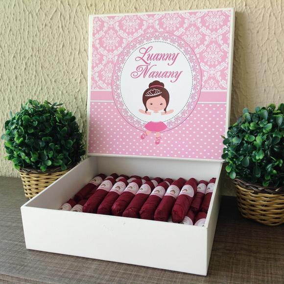 Charutos de Chocolate Recheados Ballet