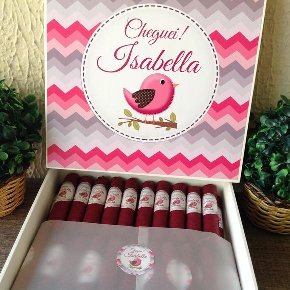 Charutos de Chocolate Recheados Bird