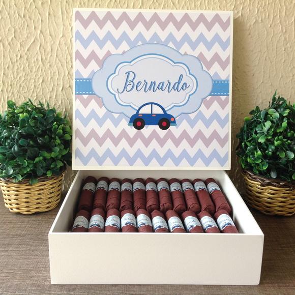 Charutos de Chocolate Recheados Car