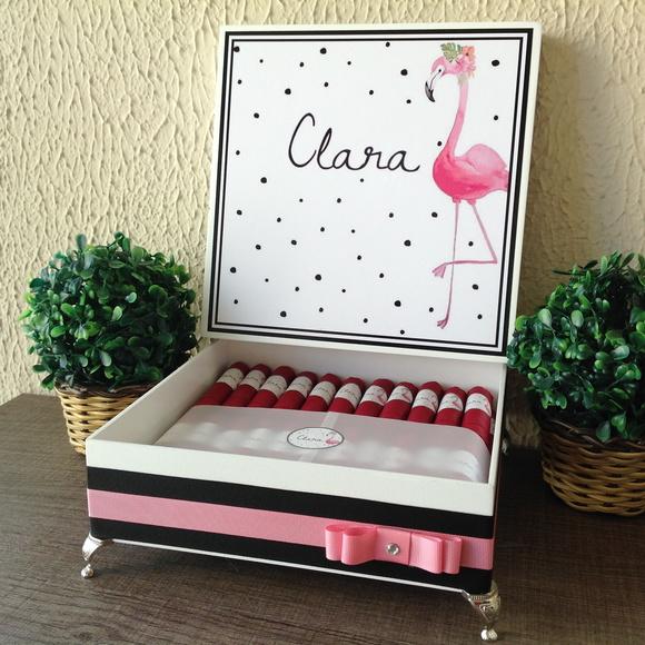 Charutos de Chocolate Recheados Flamingo