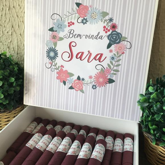 Charutos de Chocolate Recheados Floral