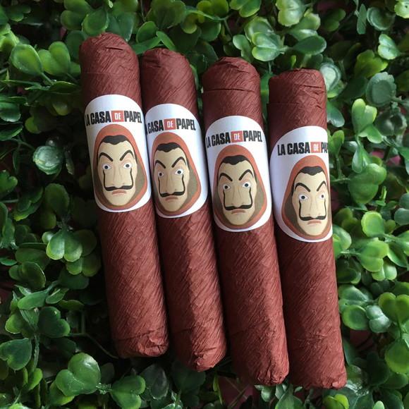 Charutos De Chocolate Recheados La Casa De Papel Avulso