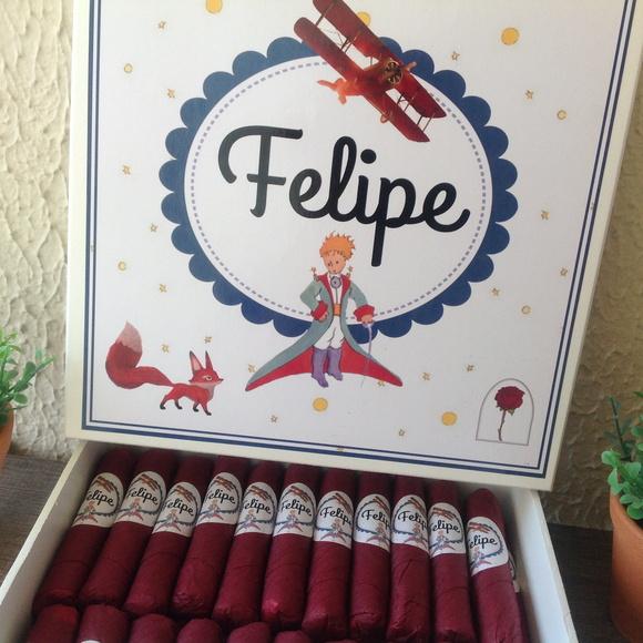 Charutos de Chocolate Recheados Le Petit