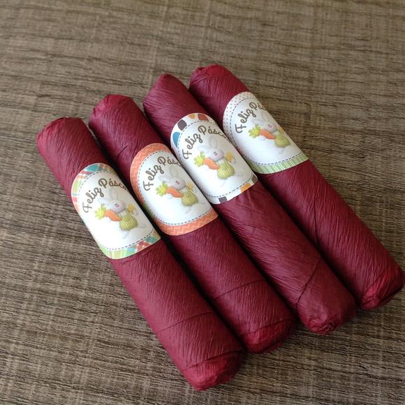 Charutos de Chocolate Recheados Páscoa