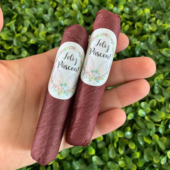 Charutos de Chocolate Recheados Páscoa