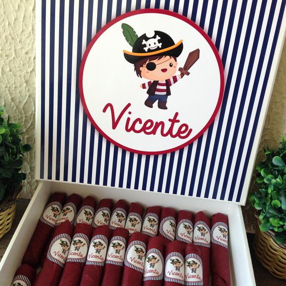 Charutos de Chocolate Recheados Pirata