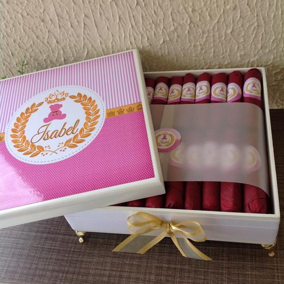 Charutos de Chocolate Recheados Premium