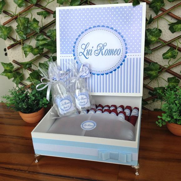 Kit Caixa Premium + 30 Charutos + 20 Alcool Gel Tag