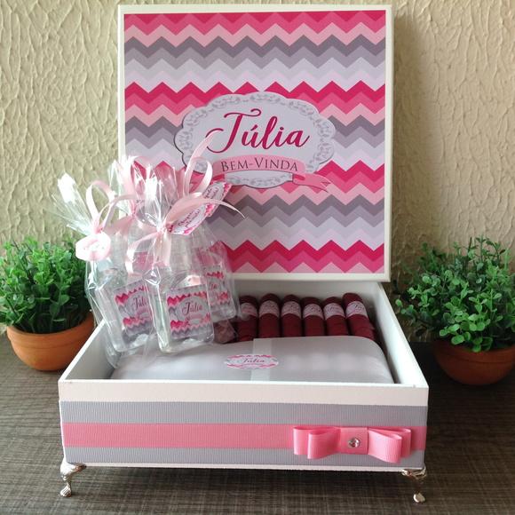 Kit Caixa Premium + 30 Charutos + 20 Alcool Gel Tag