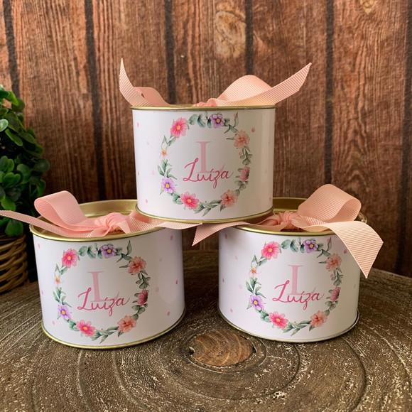 Latinha Personalizada com Suspiros - Tubolata 7x5cm