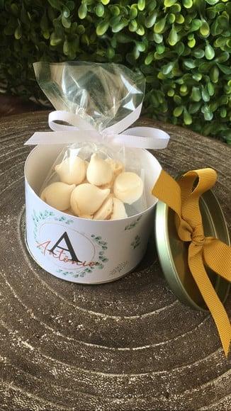 Latinha Personalizada com Suspiros - Tubolata 7x5cm