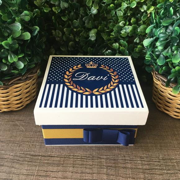Mini Caixa Charutos Chocolate Brasão