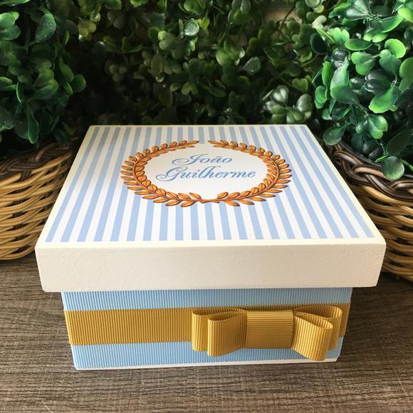 Mini Caixa Charutos Chocolate Brasão