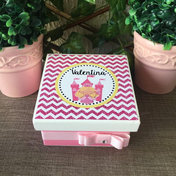 Mini Caixa Charutos Chocolate Princess