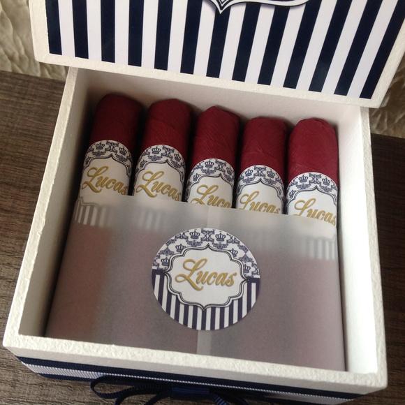 Mini Caixa Charutos Chocolate Provençal