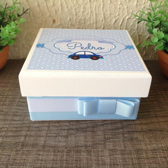 Mini Caixa de Charutos Chocolate Carro