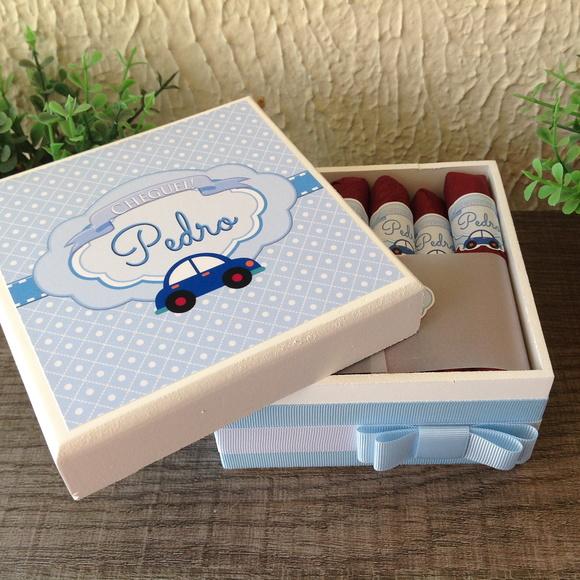 Mini Caixa de Charutos Chocolate Carro