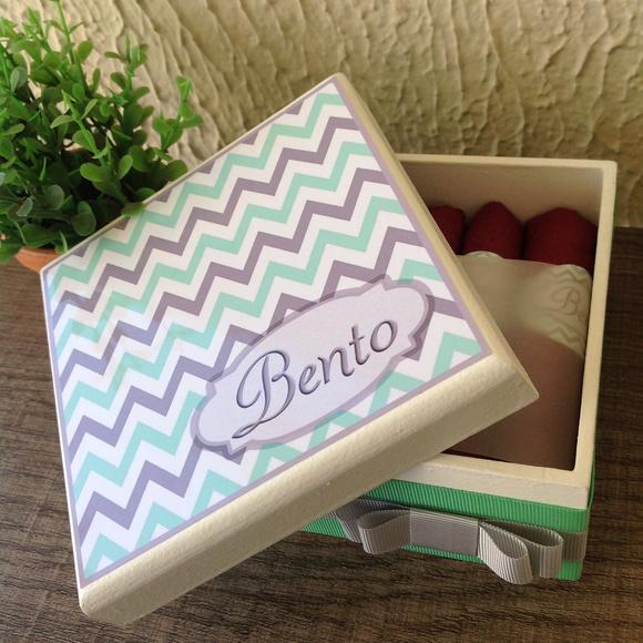 Mini Caixa de Charutos Chocolate Chevron