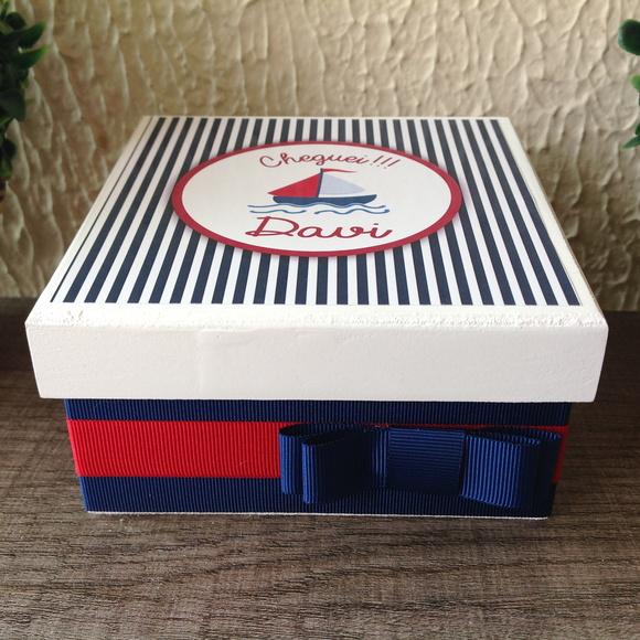 Mini Caixa de Charutos Chocolate Navy