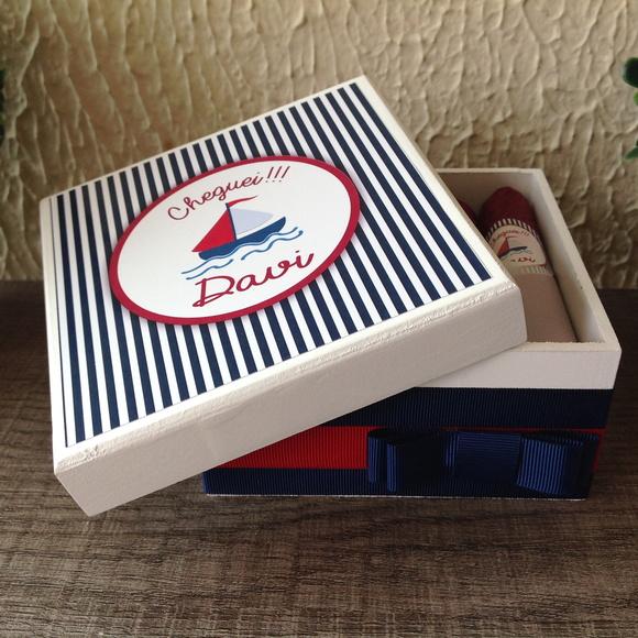 Mini Caixa de Charutos Chocolate Navy