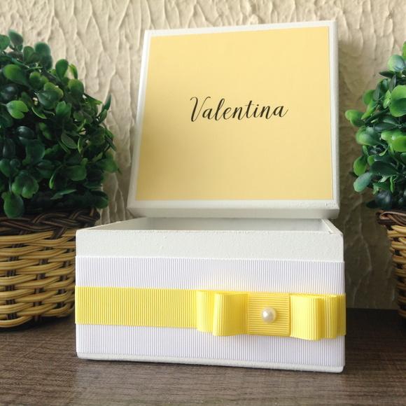 Mini Caixa mdf Personalizada - Modelo Luxo