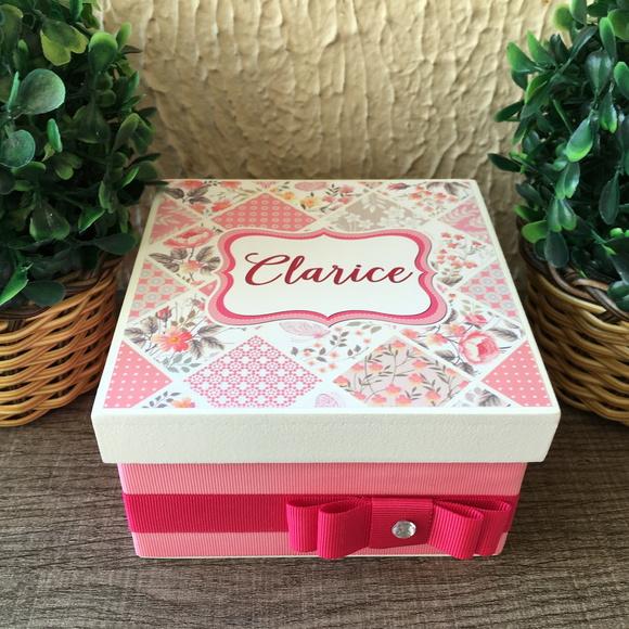 Mini Caixa mdf Personalizada.- Modelo Luxo