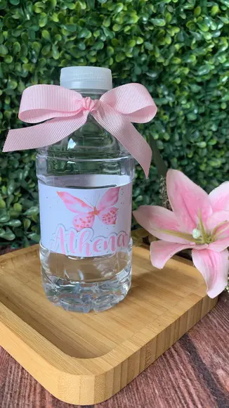 Água Mineral Personalizada 240ml Borboleta