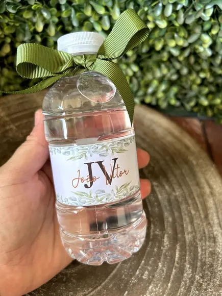 Água Mineral Personalizada 240ml Lindoya Folhagem