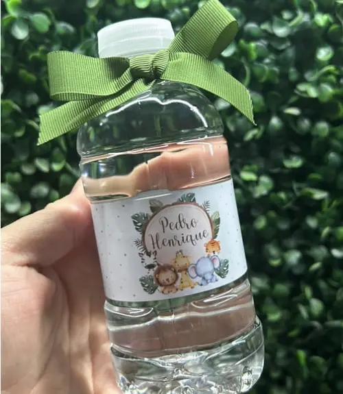 Água Mineral Personalizada 240ml Safari