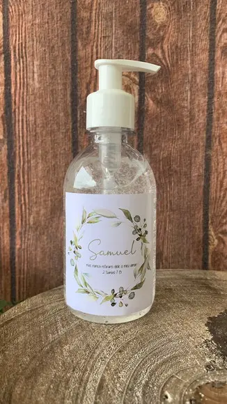 Alcool Gel 250ml Personalizado - Safari