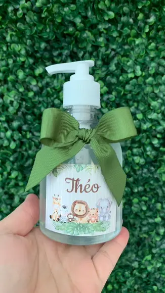 Alcool Gel 250ml Personalizado - Safari