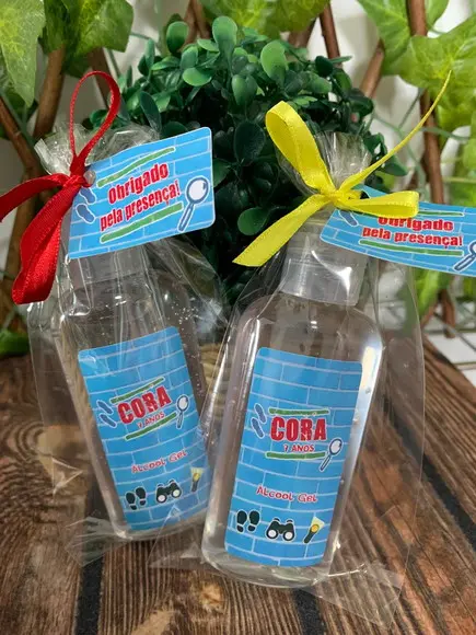 Alcool Gel 60 ml Personalizado