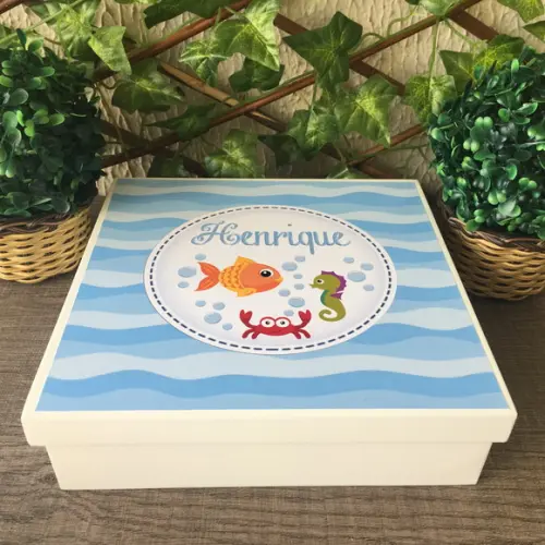Caixa mdf Personalizada - Modelo Simples