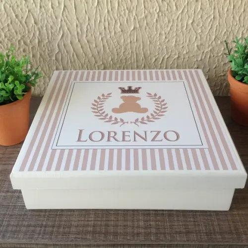 Caixa mdf Personalizada - Modelo Simples