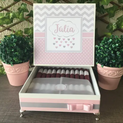 Caixa Premium + 30 Charutos de Chocolate Recheados