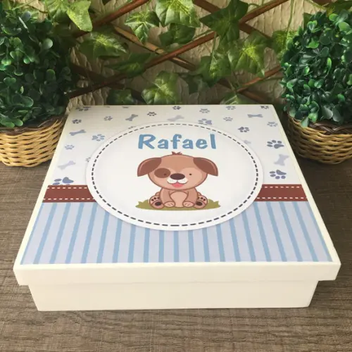 Caixa simples + 35 Charutos de Chocolate Recheados