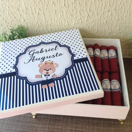 Charutos de Chocolate ao Leite Recheados